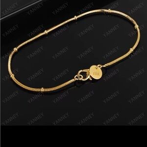 New .925 Bracelet with 18k